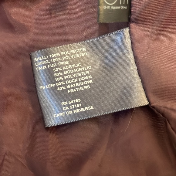 Kenneth Cole Puffer Jacket with Faux Fur Lined Hood - Picture 8 of 10